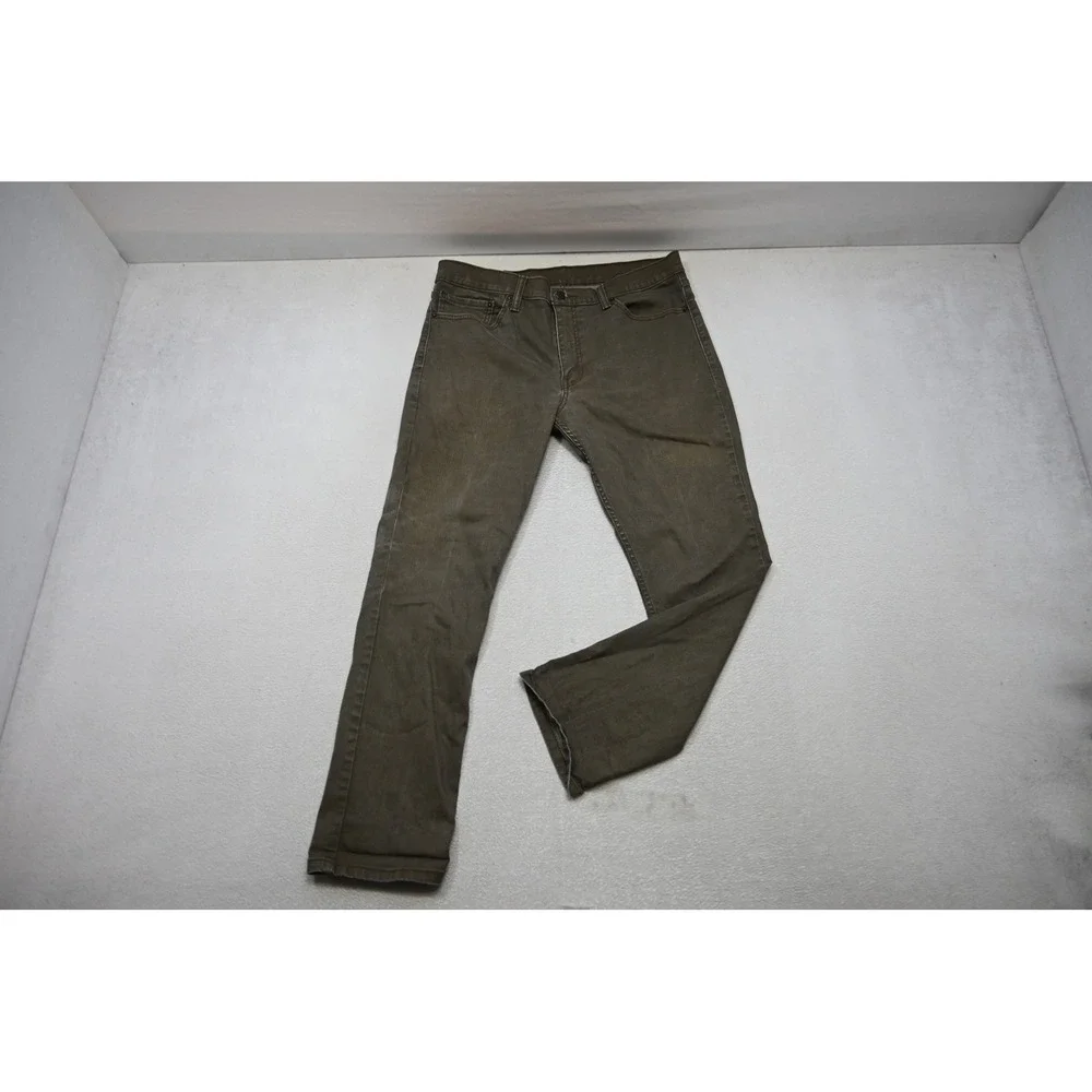 Levis 511 Slim Fit Jeans Mens 38x30 Brown Stretch Denim Rugged Excellent